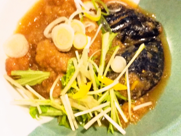 豚肉と茄子のみぞれ煮