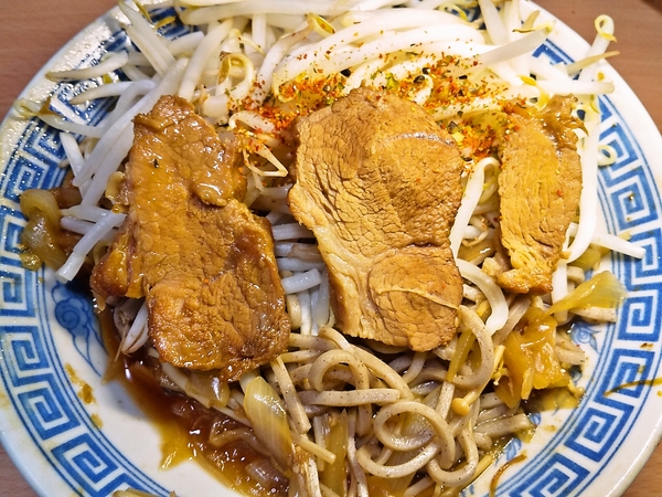 二郎系？叉焼蕎麦