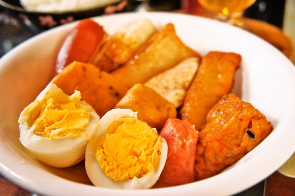 おでん。でお夕はん