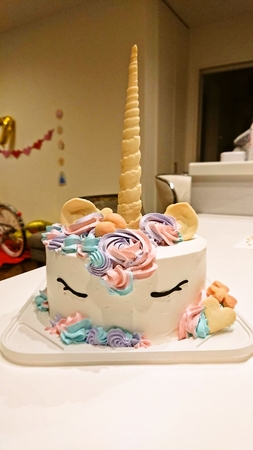 ユニコーンケーキ