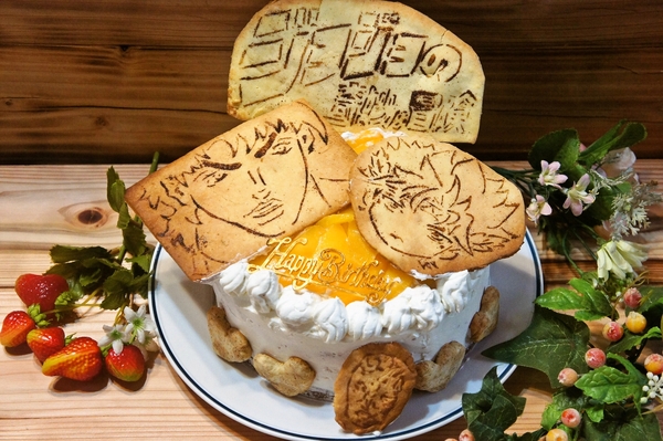ジョジョの奇妙な冒険de次男の誕生日ケーキ、手作り