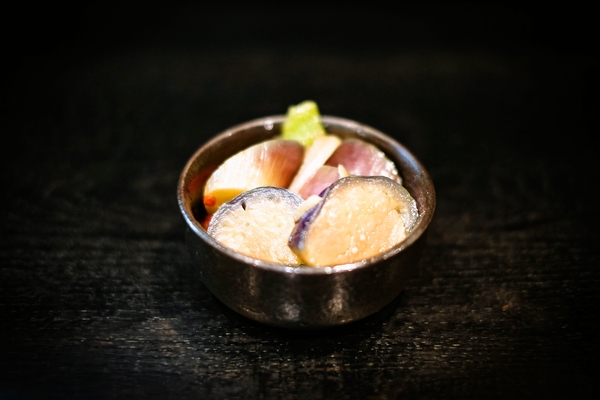 茄子の甘酢漬け