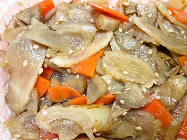 山ウドの煮付け