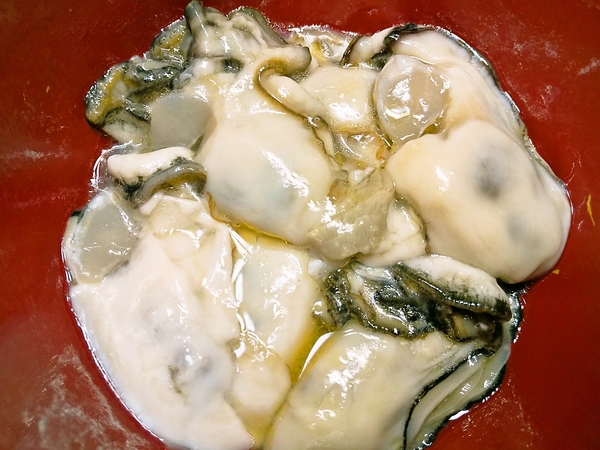 牡蠣のナムル