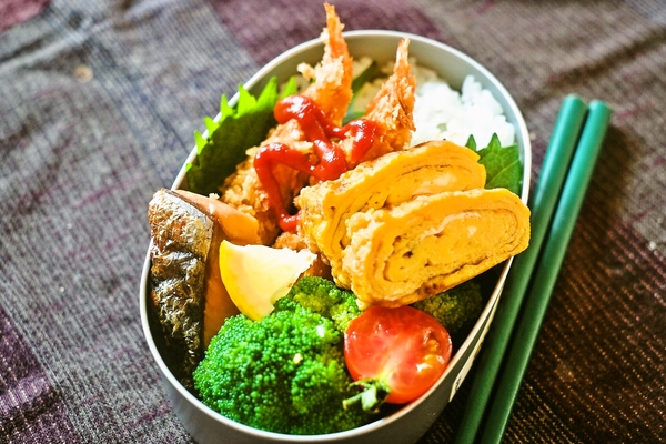 海老フライ弁当