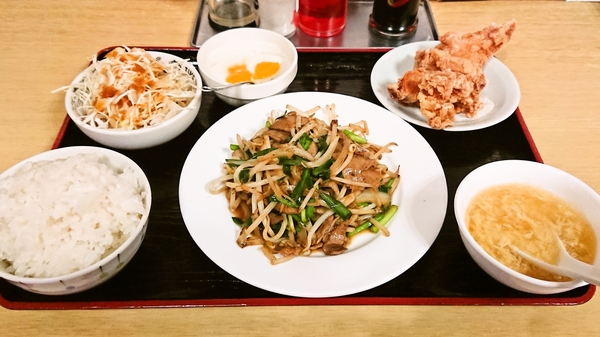 福香源＠京都・京丹波町のニラレバー定食