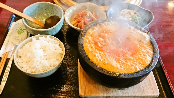 天山＠京都・福知山のテンジャンチケランチ