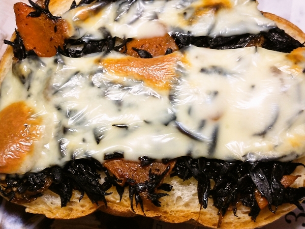 ひじきチーズトースト