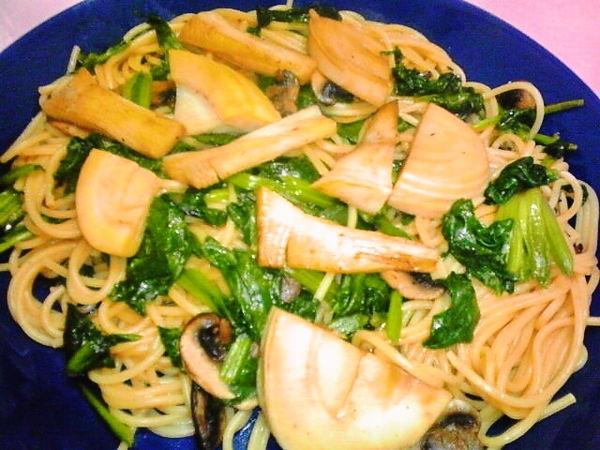 筍パスタ