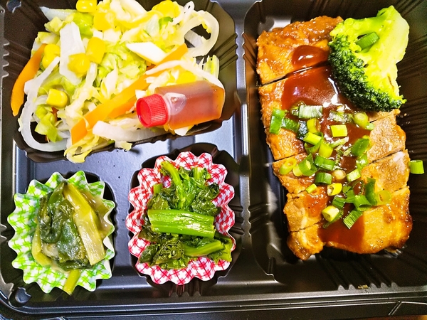 豚肉のBBQソテー弁当