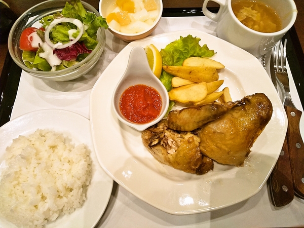 ローストチキンランチ