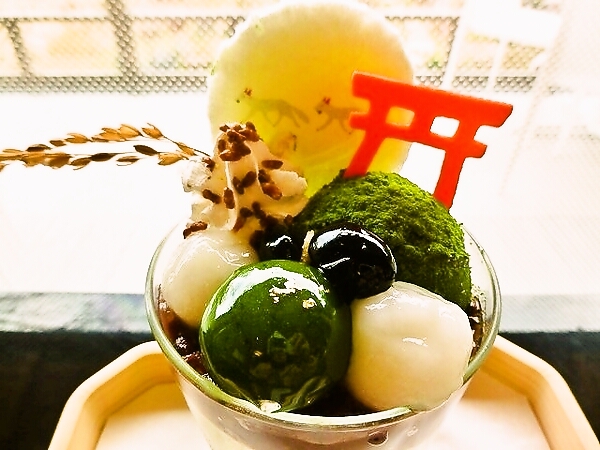 稲荷パフェ♪