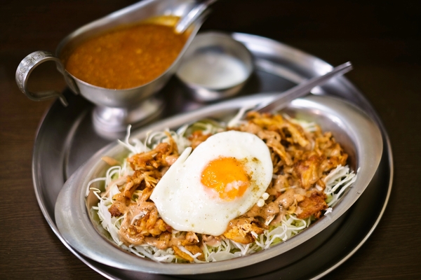 タンドリーチキンキーマカレー