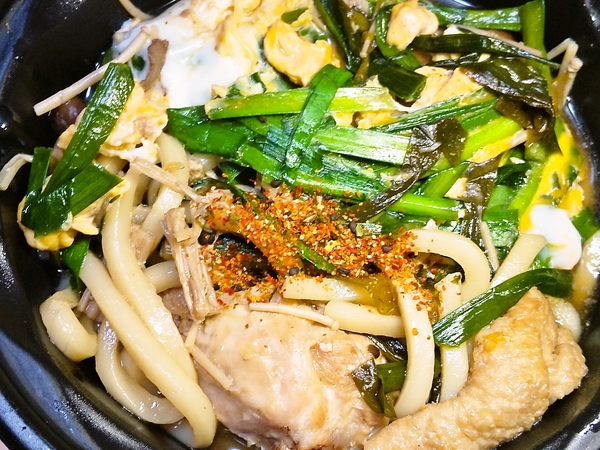 ニラ玉うどん