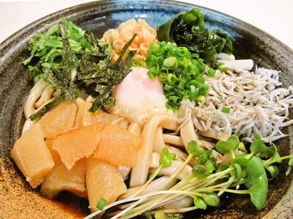 数の子としらすの伊勢うどん