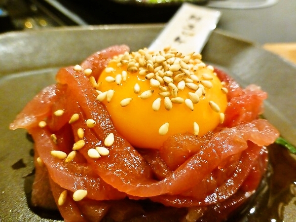 くじらのユッケ♪