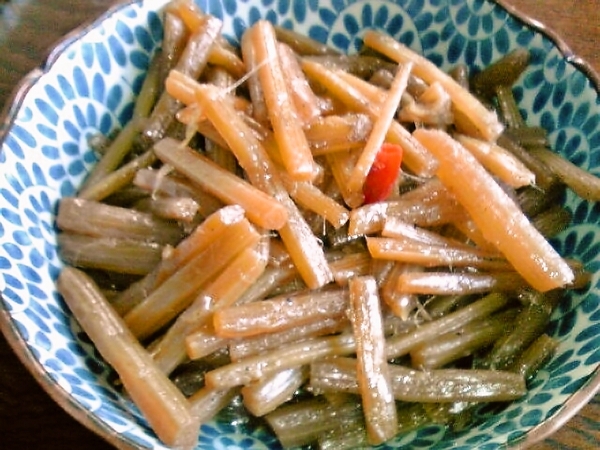 ふきのきんぴら