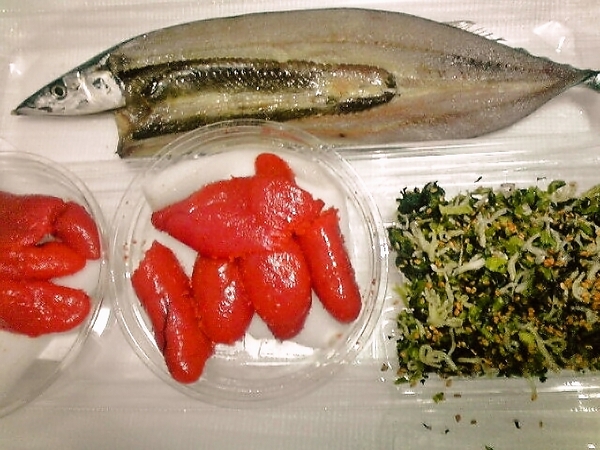 塩分過多の朝ご飯