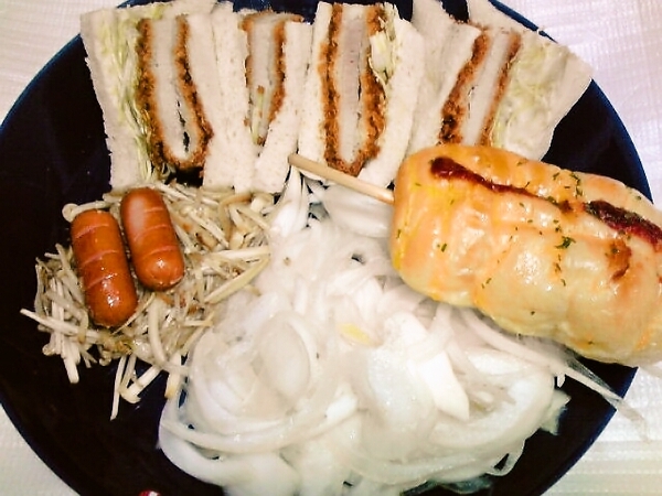 朝からカロリー高！