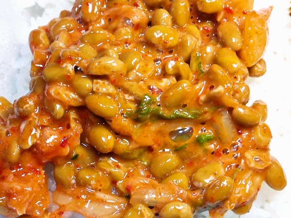 キムチ納豆