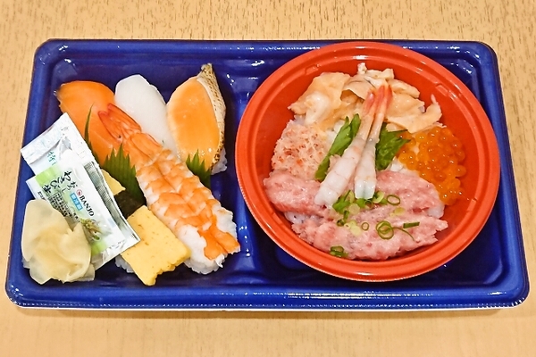 握り寿司セット(海鮮丼)