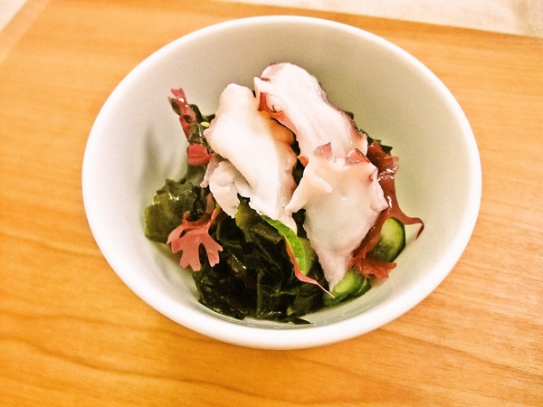 たこの酢の物