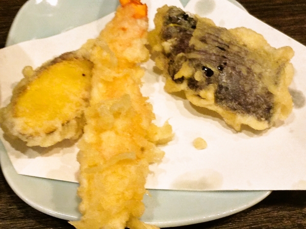 天婦羅3種盛り