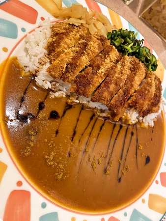 チキンカツカレー