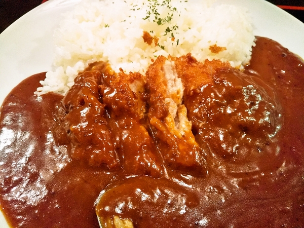 カツカレー大盛り！