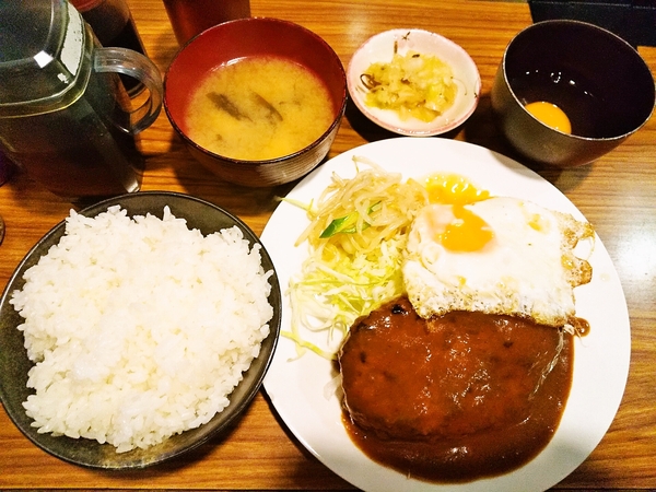 ハンバーグランチ♪