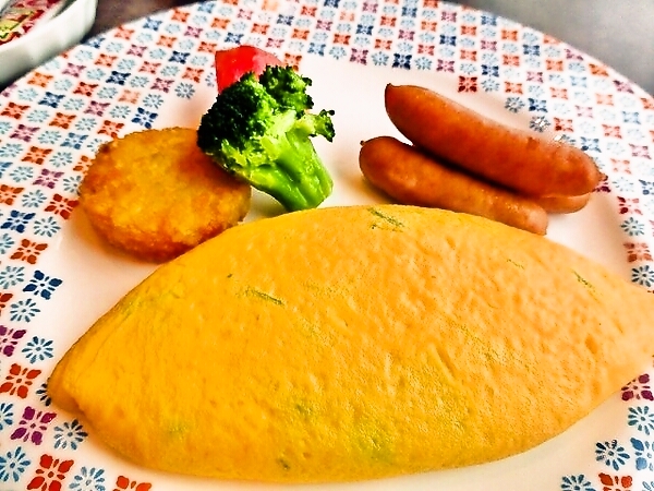 九条ねぎのオムレツ♪