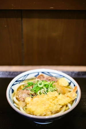 丸亀製麵の肉うどん