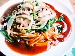 名古屋名物あんかけスパ！