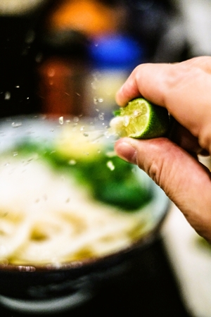 丸亀製麵冷やしかけうどん