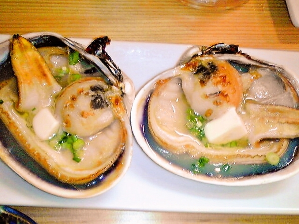 大アサリの浜焼き