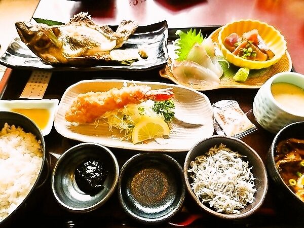 活めばるの塩焼きDX定食