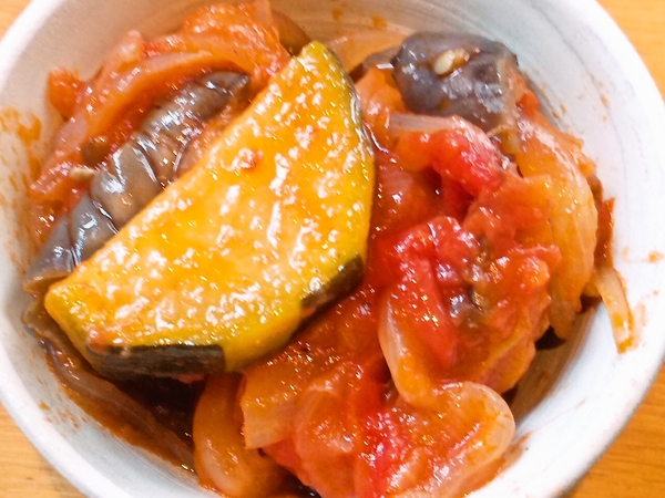 ズッキーニのラタトゥイユ？