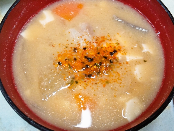 メチャ美味しかった豚汁♪