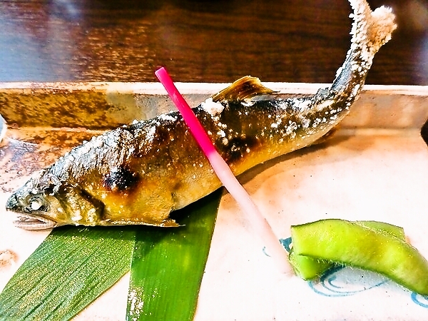 鮎の塩焼き