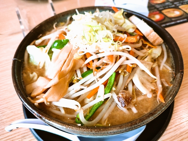 釧路拉麺はま虎の野菜味噌ラーメン