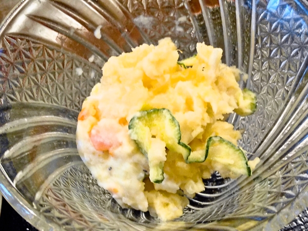 上品なポテサラ