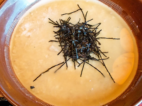 鯖入り麦味噌とろろ