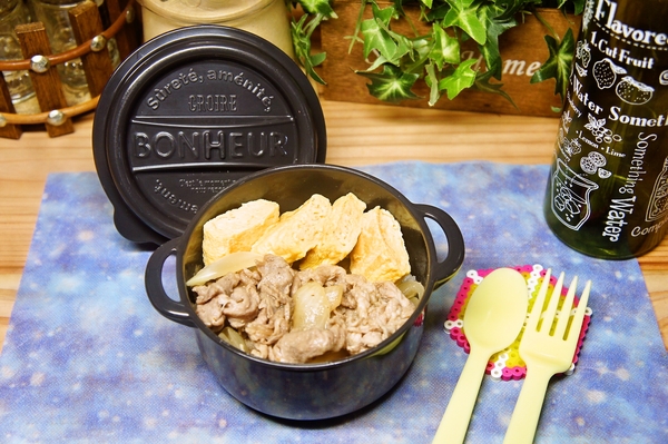 豚肉のスタミナ焼き＆玉子焼きのっけ丼弁当de長男のランチ