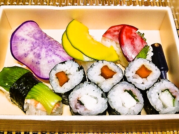 ヘルシーの野菜寿司♪