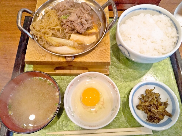 すき焼きランチ