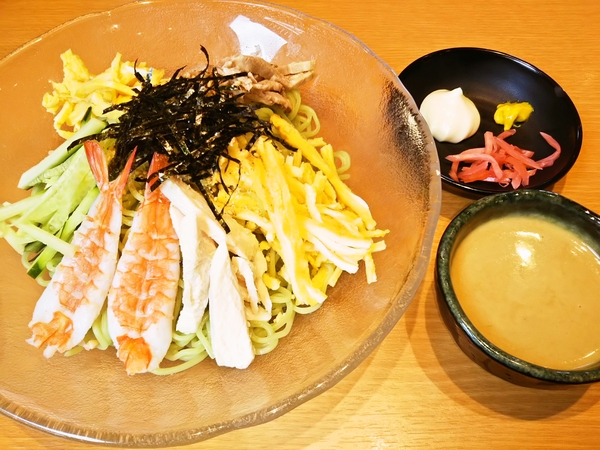 一刻魁堂の冷やし中華　ごまダレ