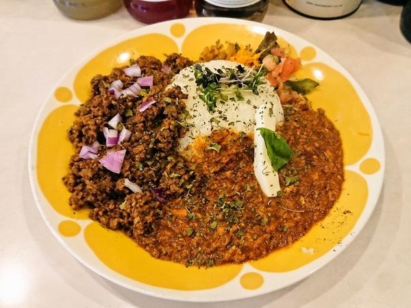 ガルミー＠京都・福知山の今週のカレー＆ドライキーマのあいがけ