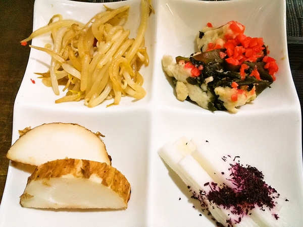 山芋たっぷりの日替わりおかず