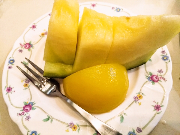 デザートのフルーツ