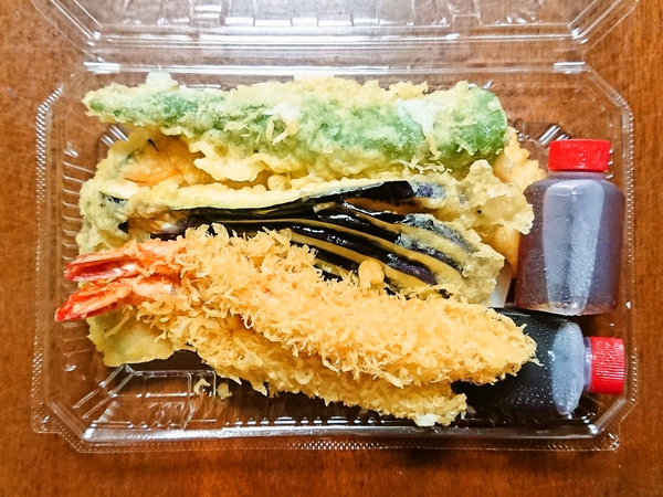 参乃ゑん＠京都・福知山の天ぷら盛り合わせテイクアウト